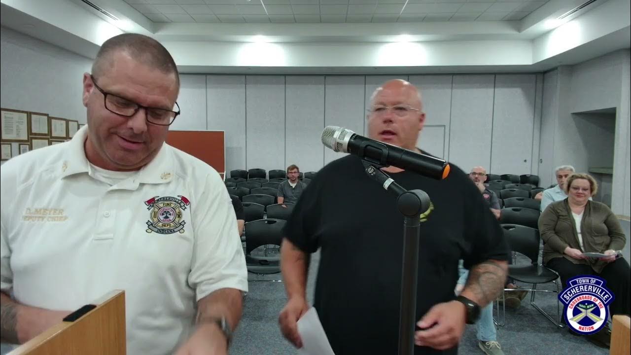 July 2023 Schererville Town Council Meeting YouTube