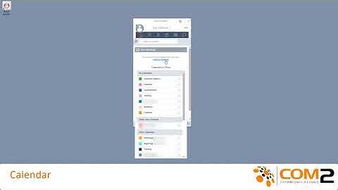 Avaya Equinox Desktop - Calendar