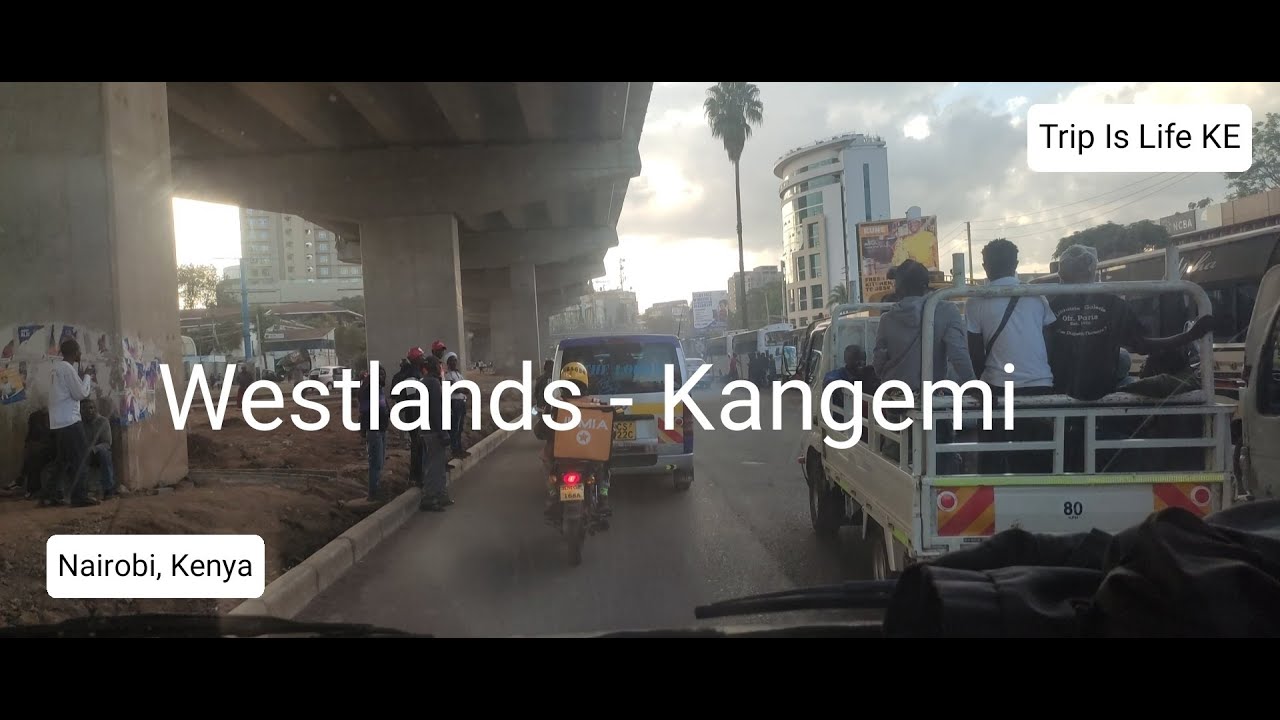 Nairobi CBD - Ngara - Westlands - Kangemi on Thursday evening (June 2, 2022) #Explore #Kenya