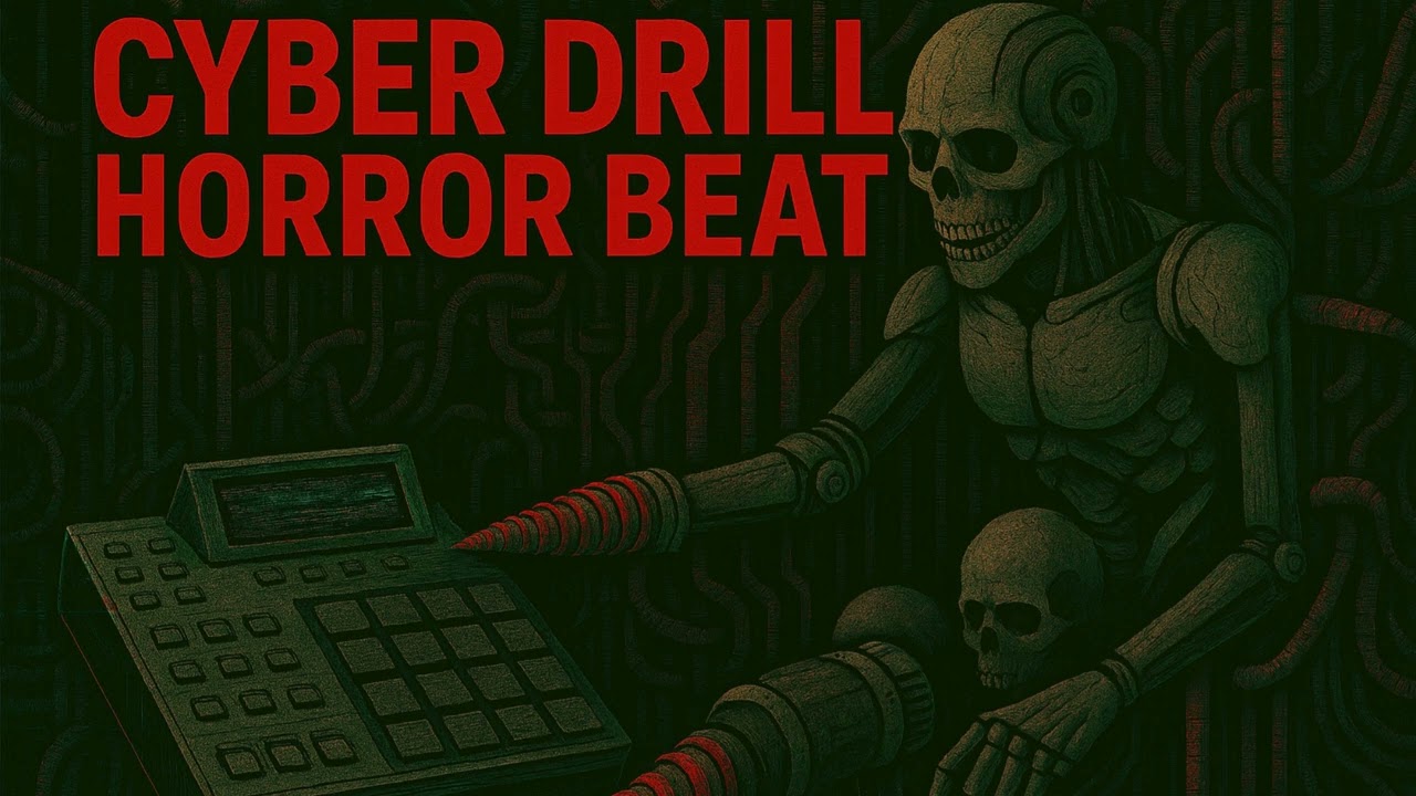 CYBER DRILL HORROR BEAT – MPC Ritual