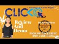 Clicko Review  Demo, In 60 Seconds Insta Blast Any Link to Millions, Do Not Buy Without My Bonuses💯