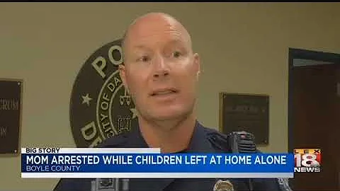 Mom Arrested While Children Left At Home Alone