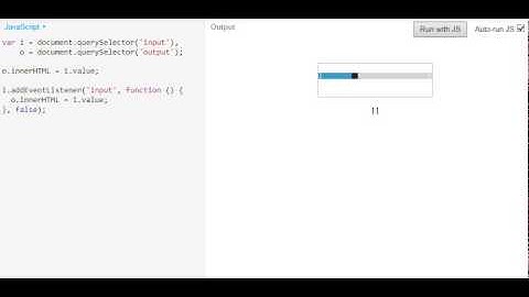 oninput event on range slider in IE11