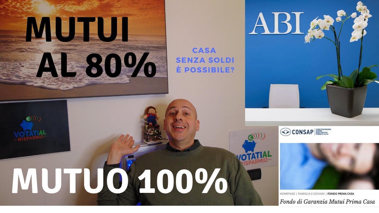 Mutui all' 80 o al 100 % quale conviene ? la visione della banca trucchi per risparmiare parte prima