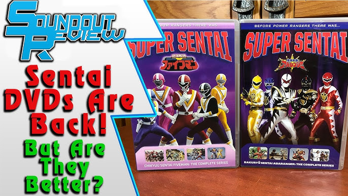 Super Sentai Zyuranger The Complete Series DVD Unboxing 