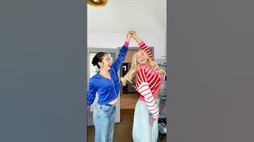 Rate Our Handshake 💙🩷❤️ ​⁠@SofiManassyan ​⁠@kenzieyolles #Shorts #Dance #Duo