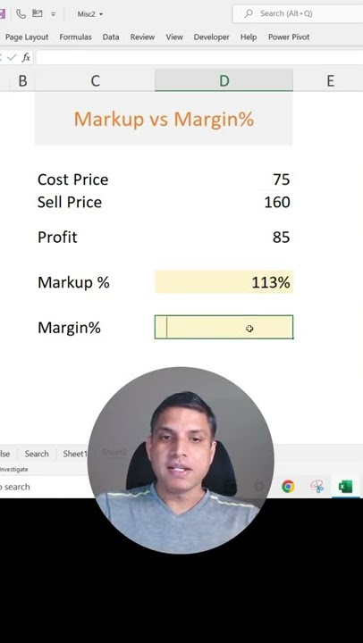Difference between Margin & Markup