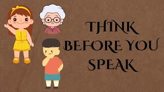Think Before You Speak Story | Moral Story | Short Story In English | Childrens Story For Bedtime