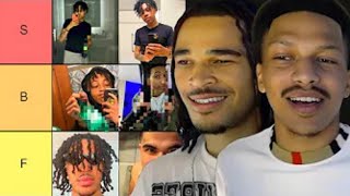 PlaqueBoyMax & Jace Does A Underground Rapper Beef TierList