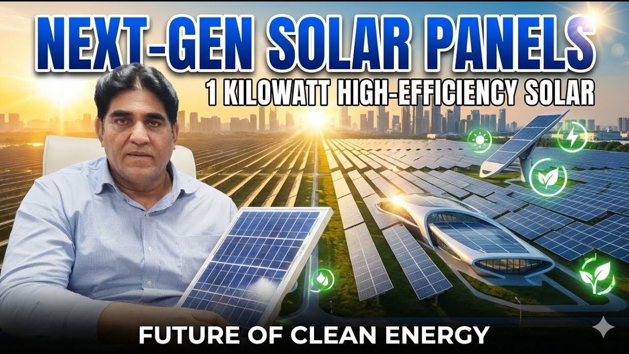 Next-Gen Solar Panels | 1 Kilowatt High-Efficiency Solar | Future of ...