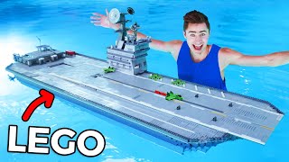 I Built A Lego Aircraft Carrier