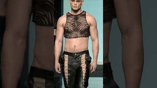 Sexy Menswear at the Leonardo Valentini FW24 Runway Show #milanfashionweek