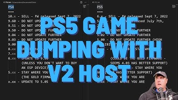 Exploring Game Dumping on PS5 with Sleirsgoevy