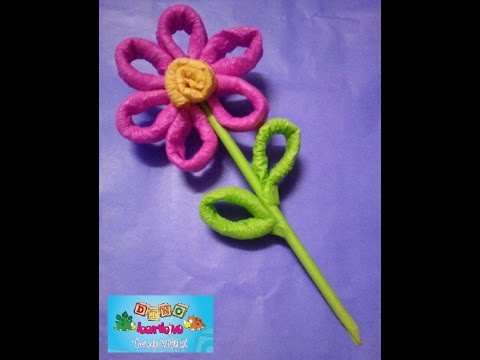 Cómo Hacer una FLOR EN PAPEL SEDA o papelillo, FÁCIL, rápido y económico