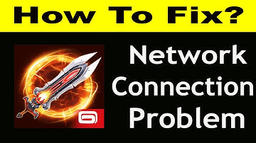 How To Fix Dungeon Hunter 5 App Network Connection Problem | Dungeon Hunter 5 No Internet Error