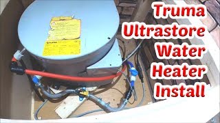 Truma Ultrastore Water Heater Installation  Campervan Hot Water System