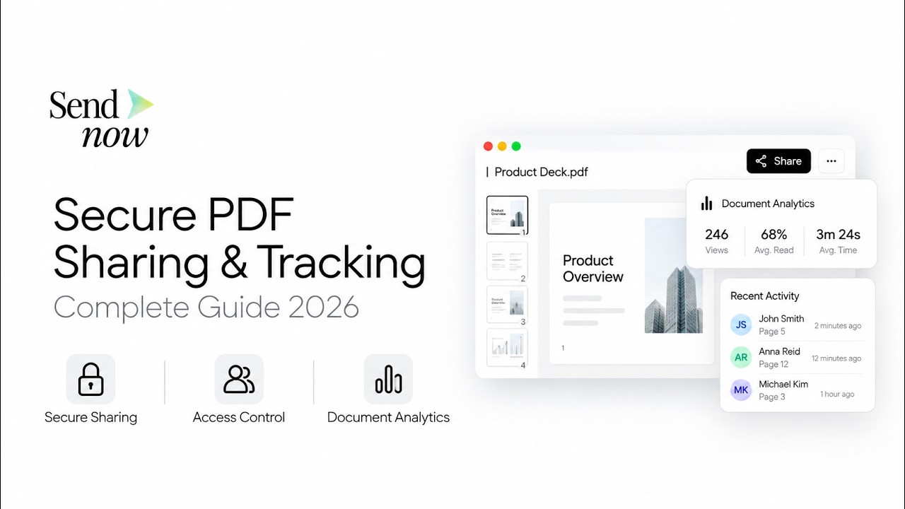 How to Share a PDF Securely and Track Who Reads It