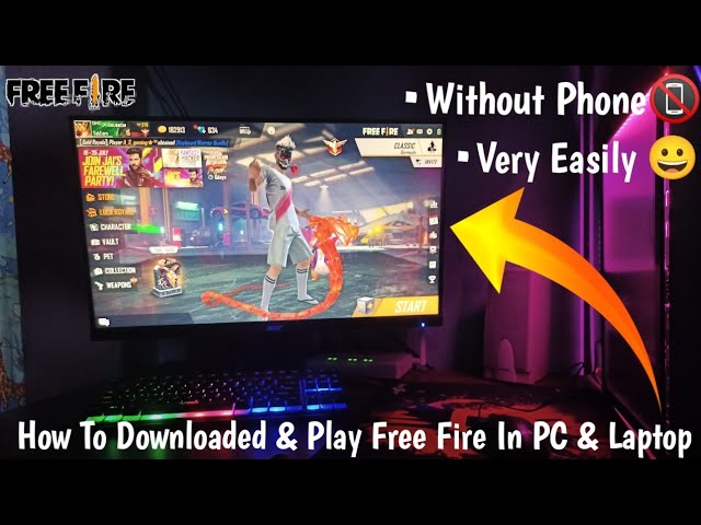 Play Free Fire online for Free on PC & Mobile