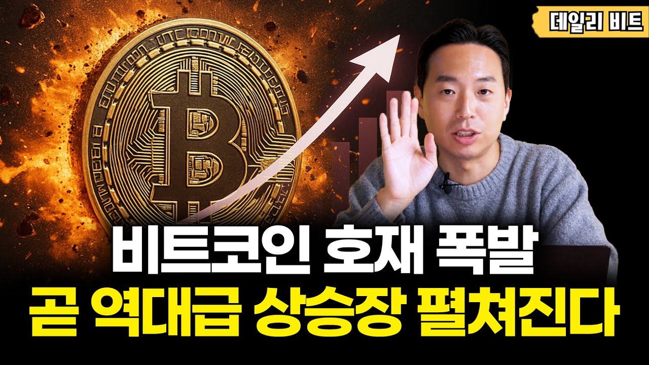 현 시점 비트코인 호재 전격 분석, 기관 및 ETF 모두 달려든다. [데일리 비트]