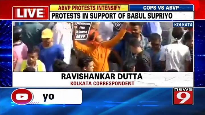 ABVP protest intensifies in Kolkota