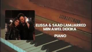 Elissa & Saad Lamjarred – Min Awel Dekika (Piano Version) | Emotional Arabic Piano Cover