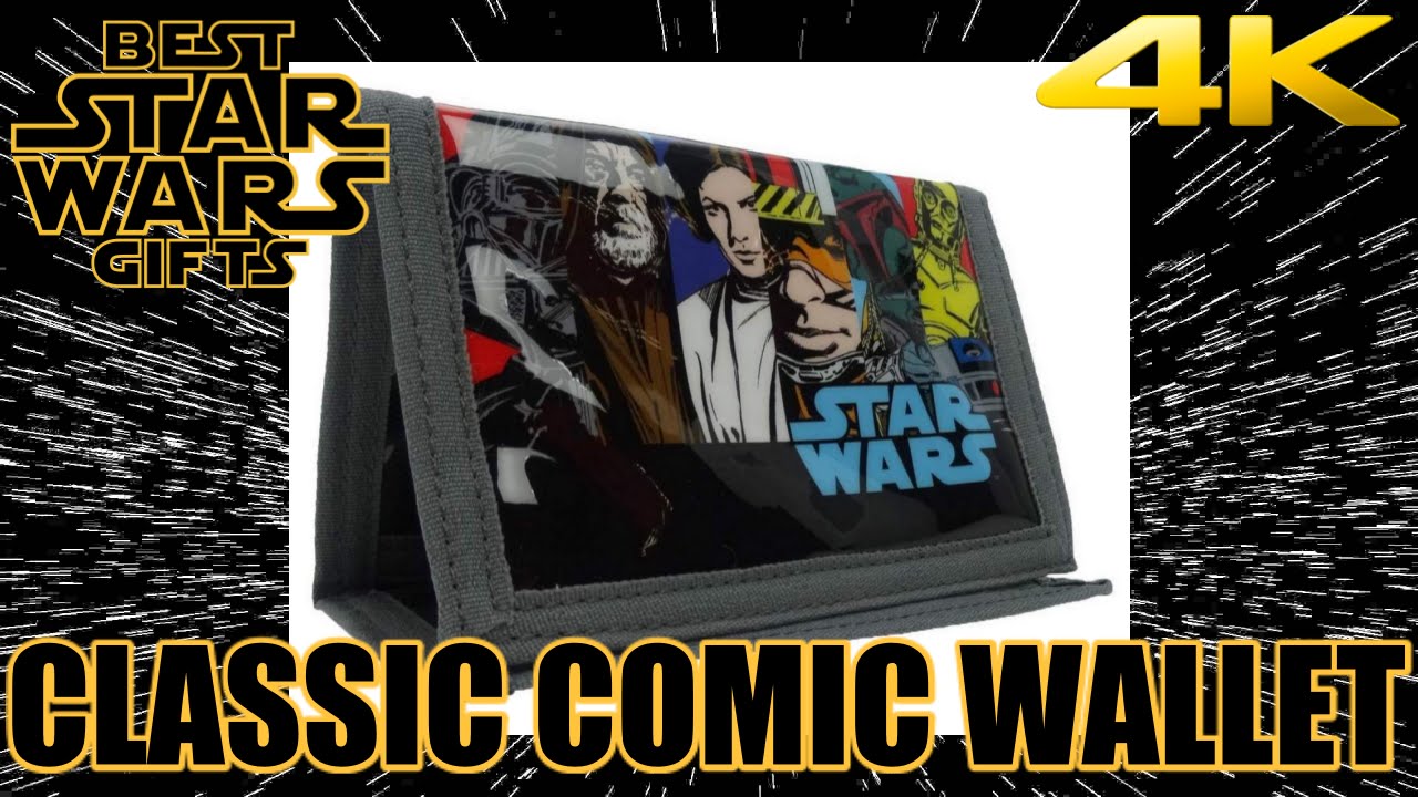 STAR WARS Classic Comic Money Wallet 4K | Star Wars Gift