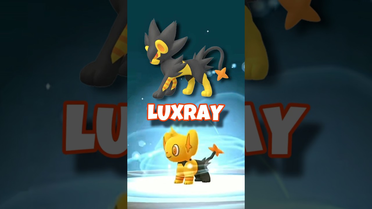 Shiny SHINX Evolve to LUXRAY 