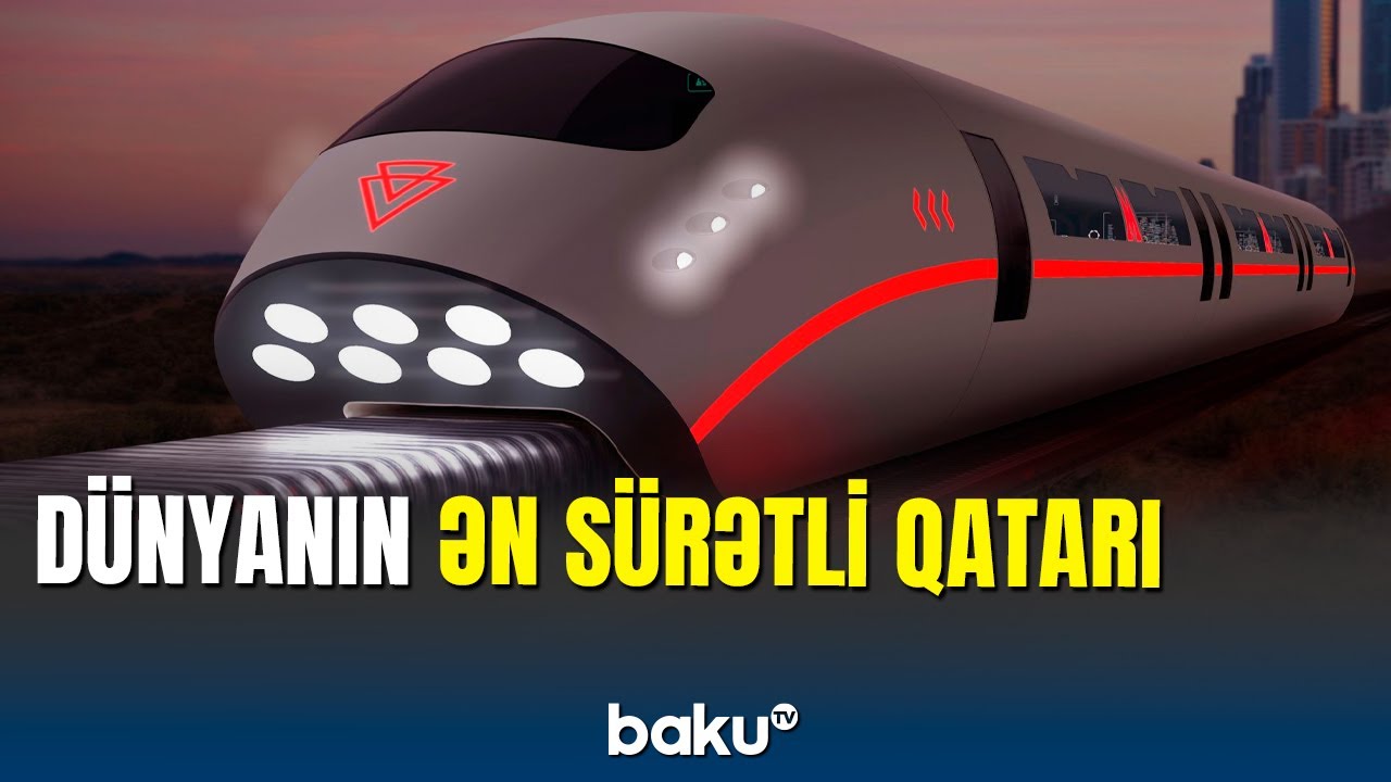 Çində dünyanın ən sürətli qatarı sınaqdan uğurla keçdi