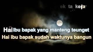Sahur Aceh Viral Video Karaoke Lirik   Terjemahan