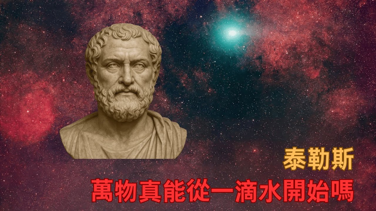 泰勒斯：萬物真能從一滴水開始嗎？他是哲學的開端者。為什麼一個掉進井裡的人能成為“哲學之父”？泰勒斯用觀察與推理打開科學的第一扇門？一個被時代遺忘卻奠定理性思考基礎的人。#泰勒斯#哲學