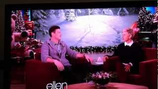 Cory Monteith on Ellen