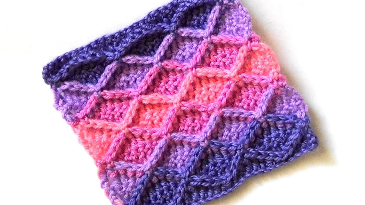 Узор Рельефные ромбики