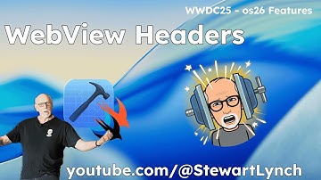 Adding Headers to WebView in SwiftUI   iOS 26