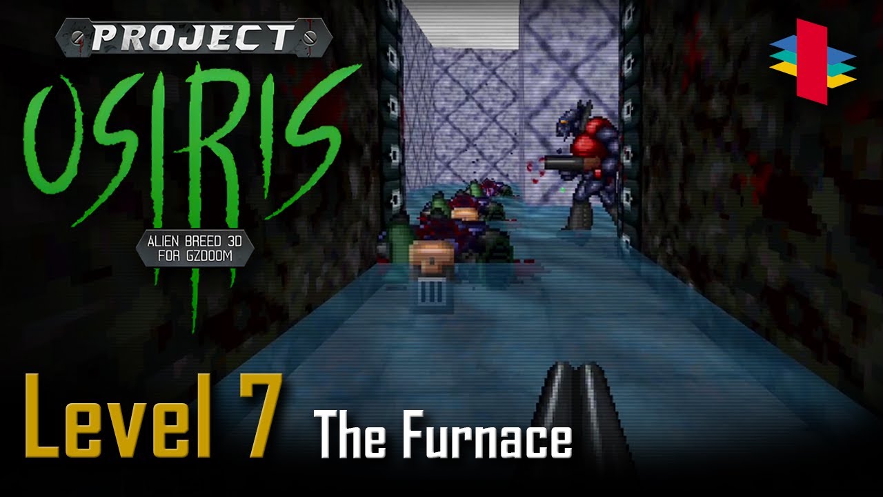 Project Osiris / Alien Breed 3D (PC, Doom Mod/TC) - Level 7 (Normal / Blind / No Commentary)