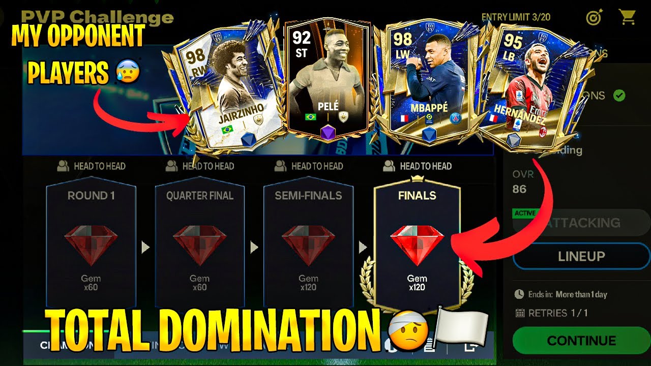 Insane Match against a STRONG ATTACKING TEAM 🤯in FC MOBILE - YouTube