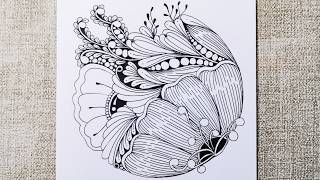 Therapeutic Ink Journey：Gentle Layers and Wrapping Flow!Embrace the Peace in Every Stroke！