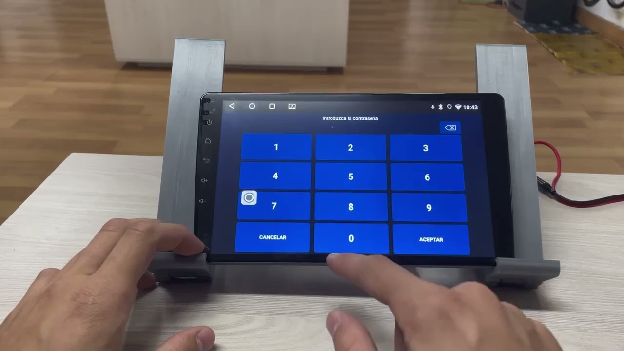 Multimedia Infinity Tech 109Pro-A  9 - Botón flotante - activación y configuracion