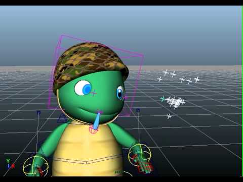 3D face tracking data using a Kinect.