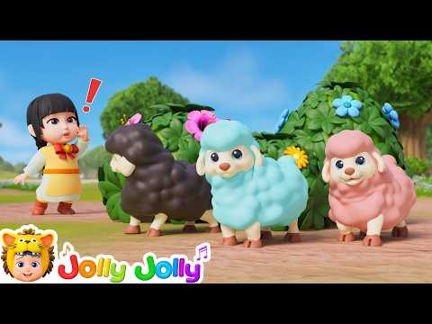 Little Bo Peep Song🐏 | Let's Be Responsible | Classic Nursery Rhymes | Jolly Jolly - Learn and Play