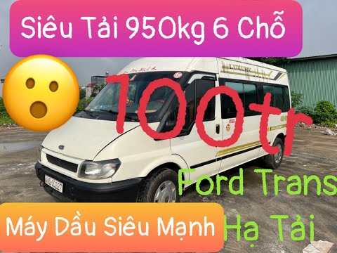 Video Ko Chỉ Là Tải - Em nó là Siêu Bán Tải | Ford TranSit... - youtube