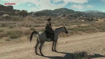 METAL GEAR SOLID 5 The Phantom Pain - Horse Dung Gameplay (2015) | Official Open-World Game HD