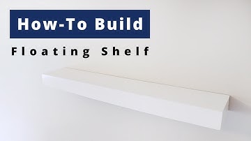 Easy DIY Floating Shelf Anyone Can Make!