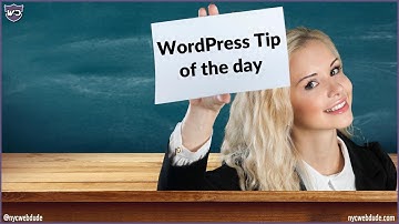WordPress Tips - Optimize Your Images For Site Speed - WP Tutorial