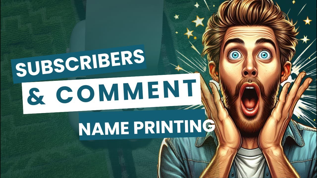 Subscribers & comment name printing