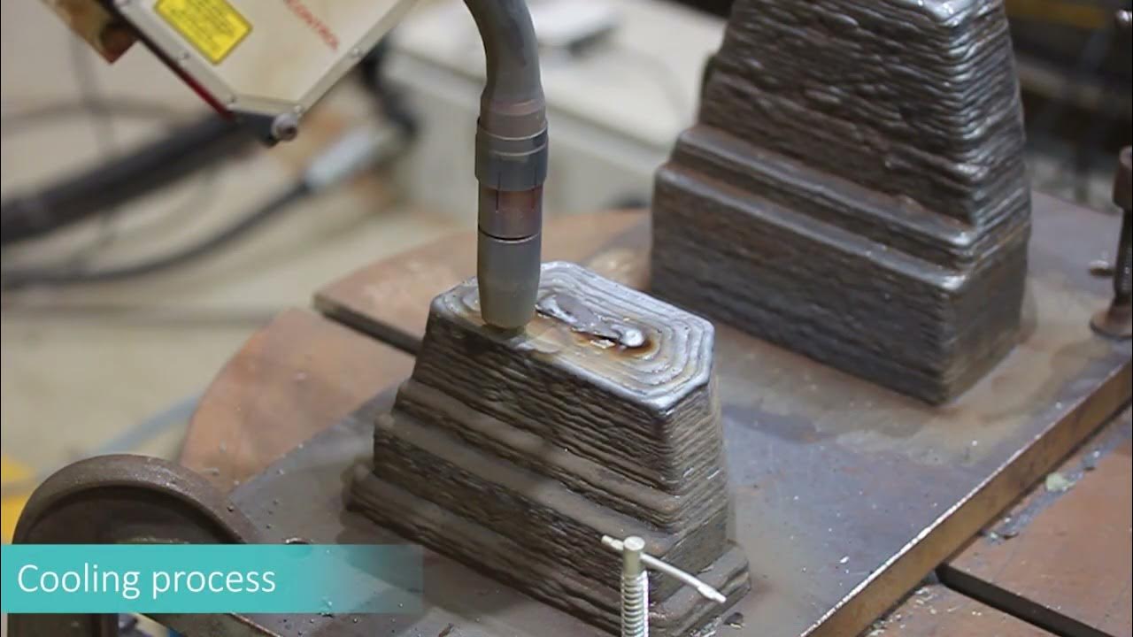 UOW Wire Arc Additive Manufacturing (WAAM) of civil metal part (Washer