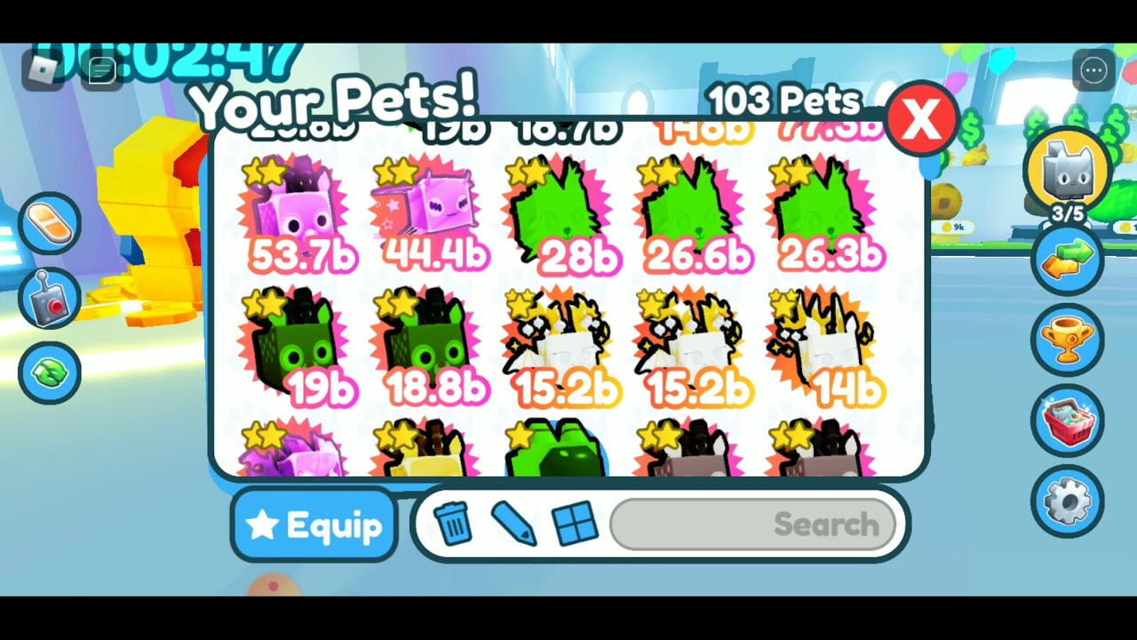 my offer for dm or rb pog catpsx pet simulator x YouTube