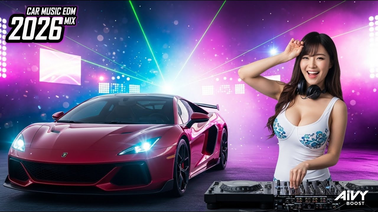 🔥 Bass Boosted CAR MUSIC EDM Mix 2026 🚗| Night Drive, Techno Drops & Club Banger – AIVY BOOST Vol.98