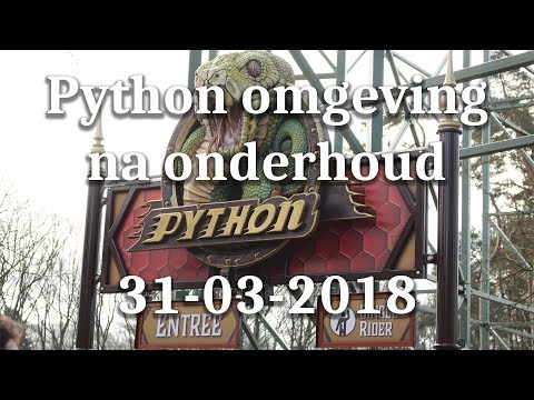Python: De Omgeving na het Onderhoud! - 31-03-2018 - Efteling