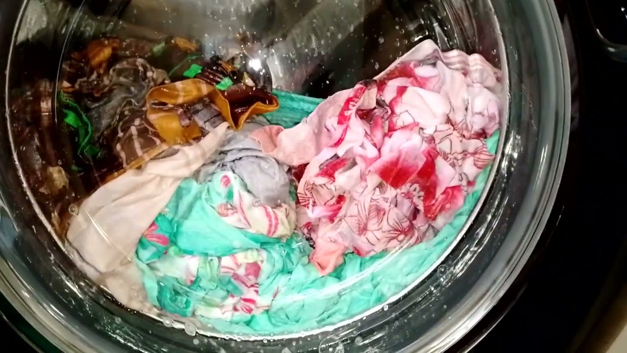 Haier HW60-BP12959AS-Хлопок 60° 800 Об/Мин + Доп.Полоскание.Стирка Покрывал.Часть 1-4.