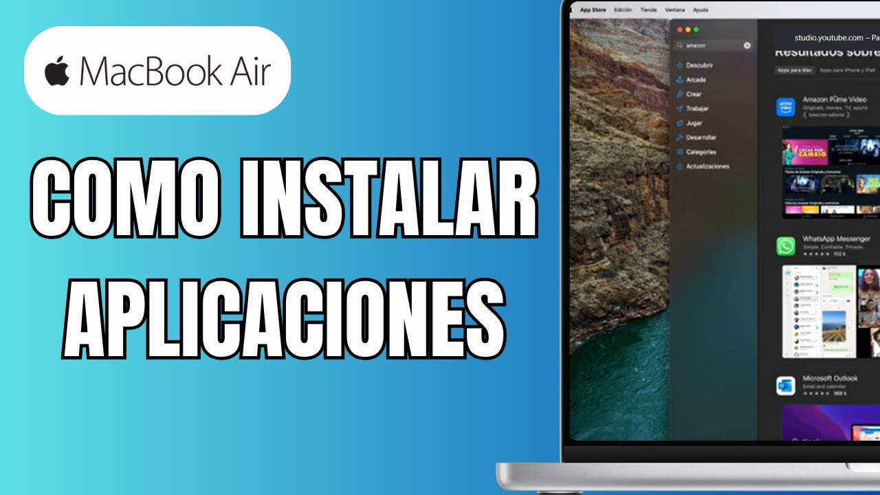 Cómo Instalar Aplicaciones Desde La App Store - YouTube